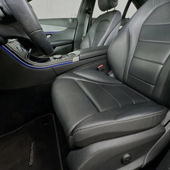 For 2015-2021 Mercedes Benz C300 C250 Driver Bottom Leather Seat Cover Black EOA 6B93BC-57