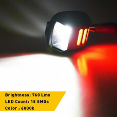 x2 18LED License Plate Lamp Light For Nissan Frontier Titan Armada 2007-2019 6B93BC-57