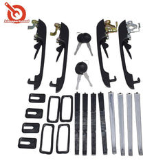 Front Rear Left Right Outside Door Handle for VW Mk1 Mk2 Golf GTI Scirocco Caddy 6B93BC-57