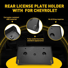 For 2019-2022 DODGE RAM 1500 DT Front Bumper License Tag Plate Bracket Holder EA 6B93BC-57