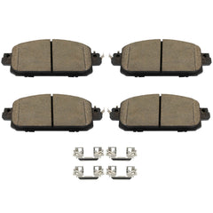 4X Front Ceramic Brake Pads for 2021 2022 2023 Nissan Kicks Sentra 6B93BC-57