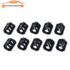10 PCS Grille Fastener Clip For 2003-07 GMC Sierra HUMMER H2 Chevrolet 15162843 6B93BC-57