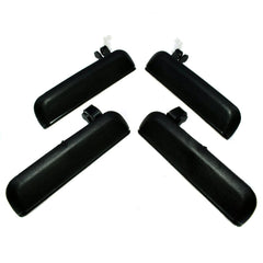Black Outside Door Handle Front Rear Left Right For 1995-98 Toyota Tercel Paseo 6B93BC-57