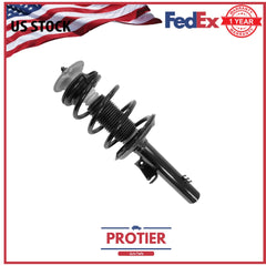Front Right Strut & Coil Spring Fits 2004-2010 BMW X3 AWD; w/4-Wheel ABS 6B93BC-57
