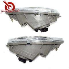 2pcs LH RH Front Fog Driving Lamp Light Clear Lens For Toyota Corolla 2001 2002 6B93BC-57