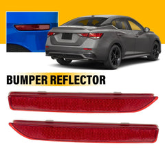 2X Rear Bumper Reflector Light For 2015-2022 Nissan Murano 3.5L/2018-2022 Leaf A 6B93BC-57