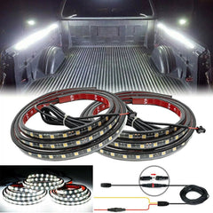 60" White LED Cargo Bed Light Bar Van Pickup Truck Lighting Strip For ford USEOA 6B93BC-57