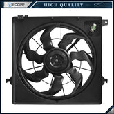Electric Radiator Fan Assembly For 14 2015 2016 2017 2018 Hyundai Santa Fe Sport 6B93BC-57