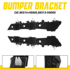2PCS For Kia Rio 2018 2019 2020 Front Bumper Support Mounting Brackets LH RH EOA 6B93BC-57
