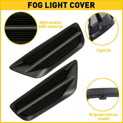 Fog Light Covers Left & Passenger Set Side of 2 For 2013-2015 Honda Accord Sedan 6B93BC-57