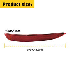 Left Rear Bumper Reflector Driver Side For Chevrolet Equinox 2018 2019 2020 6B93BC-57