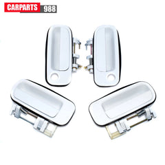 White Outside Door Handle Front / Rear Left / Right For Toyota Camry 1992-1996 6B93BC-57