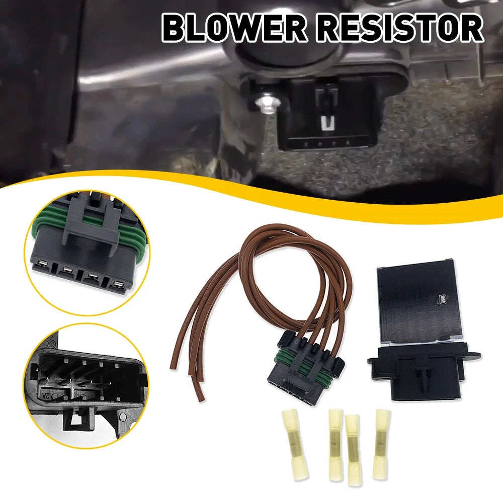 Blower Motor Resistor Pigtail For Connector 2005-14 Toyota 8713804052 Tacoma 6B93BC-57