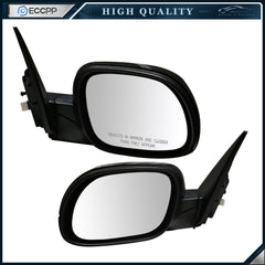 For 2014-2022 Kia Soul Power Mirror Left Right Side Black Smooth 6B93BC-57