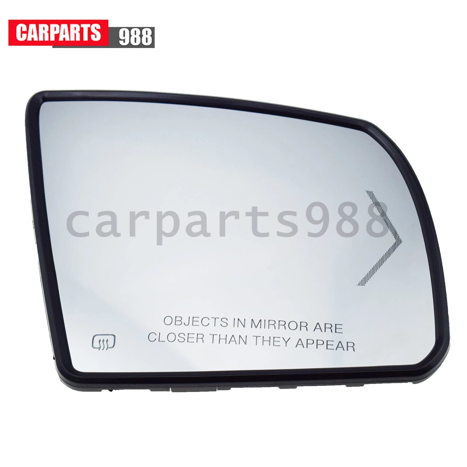 Right Side Heated Mirror Glass For 2008-2017 Toyota Tundra Sequoia 87903-0C030 6B93BC-57