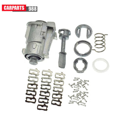Left Side Door Lock Cylinder Barrel Repair Kit for VW MK4 Golf4 Bora Audi A6 6B93BC-57