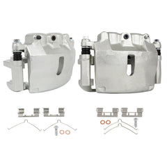 Front Left Right Brake Calipers 2Pcs For 2004-2005 Ford F-150 2005 Ford Lobo 6B93BC-57