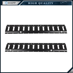ECCPP 3' E Track Tie Down Rails System Power Coated E-Tracks For Trailers 2 Pack ECCPP