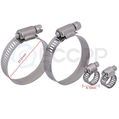 Radiator For 2006 2007 2008 2009-2013 Seat Leon with Universal Hose Clamps Kit