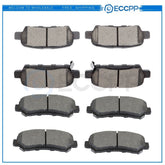 Front Rear Ceramic Brake Pads For 2009 2010 2011 2012 2013-2017 Nissan Maxima 6B93BC-57