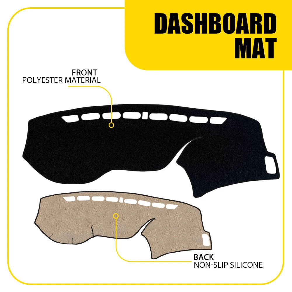 Dashboard Dash Board Cover Mat Carpet Fits Honda Accord 4-Door Sedan 2013-2017 A 6B93BC-57