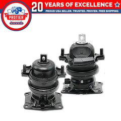 Fits 2005-2006 Honda Odyssey 3.5L i-VTEC AUTO Front & Rear Motor Mount : 6B93BC-57