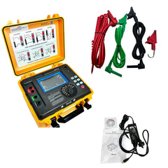 10kV High Voltage Insulation Resistance Meter with 50V-10kV 0.005MΩ~10.00TΩ