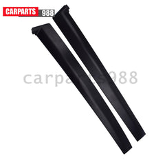 2Pcs Left & Right Door Garnish Trim Pillar Sash Black For 1992-1995 Honda Civic 6B93BC-57