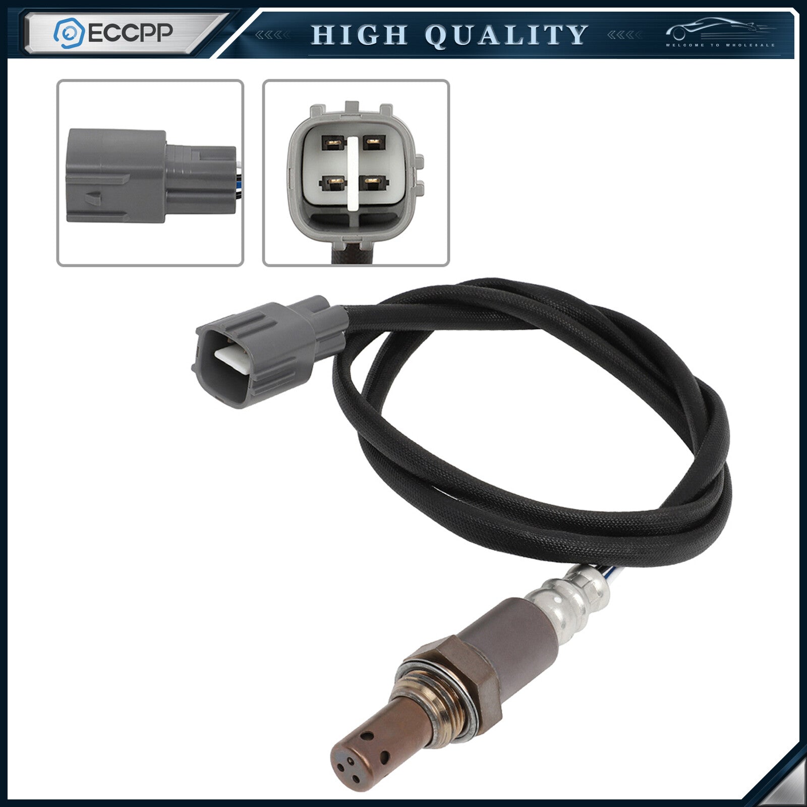 Downstream for 1992-1995 Lexus SC400 4.0L V6 O2 02 Oxygen Sensor Fits 234-4619 6B93BC-57