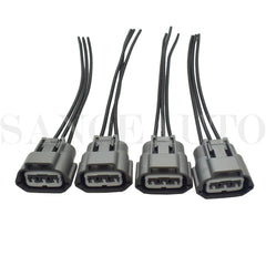 4PCS Ignition Coil Connector Plug For Nissan Altima Sentra 2.5L 22448JA10A 6B93BC-57