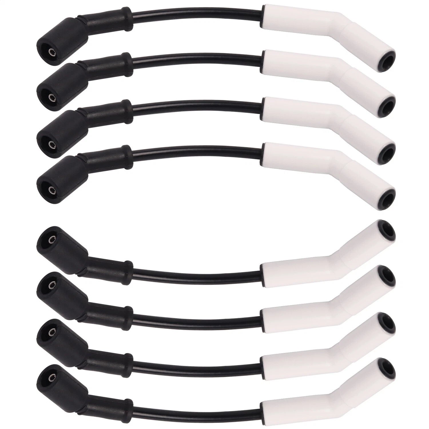 Spark plug wire set compatible with Chevrolet GMC 2005-2014 Silverado 1500 6B93BC-57
