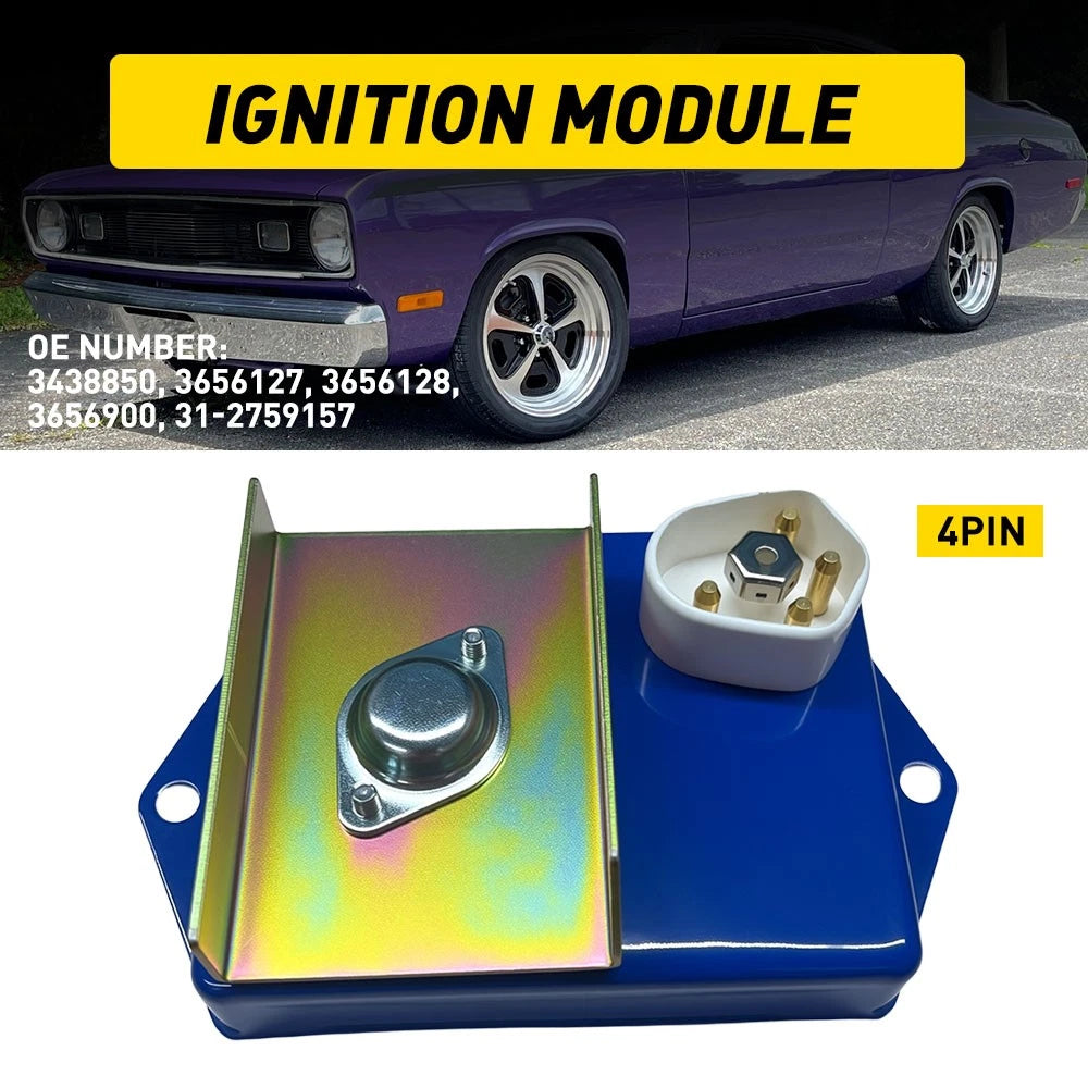 Ignition Control Module 4 Pin For Chrysler Dodge Jeep Plymouth 3438850 3656127 A 6B93BC-57