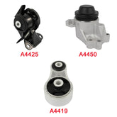 3x Engine Motor & Transmission Mount for Mazda CX-9 2007-2012 V6 3.5L V6 3.7L 6B93BC-57