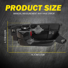 For Hyundai Sonata 08-10 Front Left Driver Side Inside Door Handle HY1352135 XH 6B93BC-57