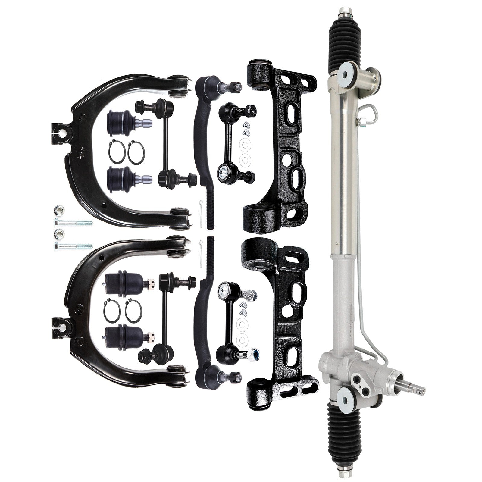 Eccpp 15Pc Complete Power Steering Rack And Pinion Suspension Kit For Chevy Gmc KOEEP