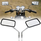 Chrome Motorcycle Mirrors For Honda Shadow Spirit 750 1100 VLX600 VT600C VTX1100