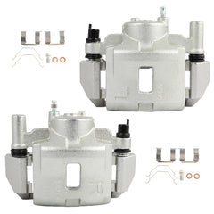 Front Brake Calipers 2Pcs Set For 1999-2003 Mazda Protege 19B2608 19B2609