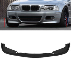 Matte Black Fits 2001-2006 BMW E46 M3 only Front Bumper Lip Spoiler 6B93BC-57