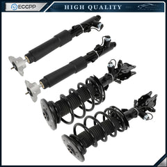 Full Set 4 Front & Rear Shock Struts Assys w/Electric For Lincoln MKX 2016-2018 6B93BC-57