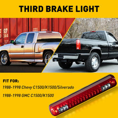 Smoked LED 3rd Brake Light Cargo Lamp for 88-98 Chevy Silverado GMC C1500 EOA 6B93BC-57