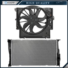 Electric Engine Radiator Cooling Fan Kit For BMW 335I 2007-2011 BMW 335IS 2011