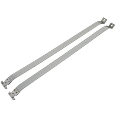 2X Silver Fuel Tank Straps Fits 1999 2000-2004 Jeep Grand Cherokee 6B93BC-57