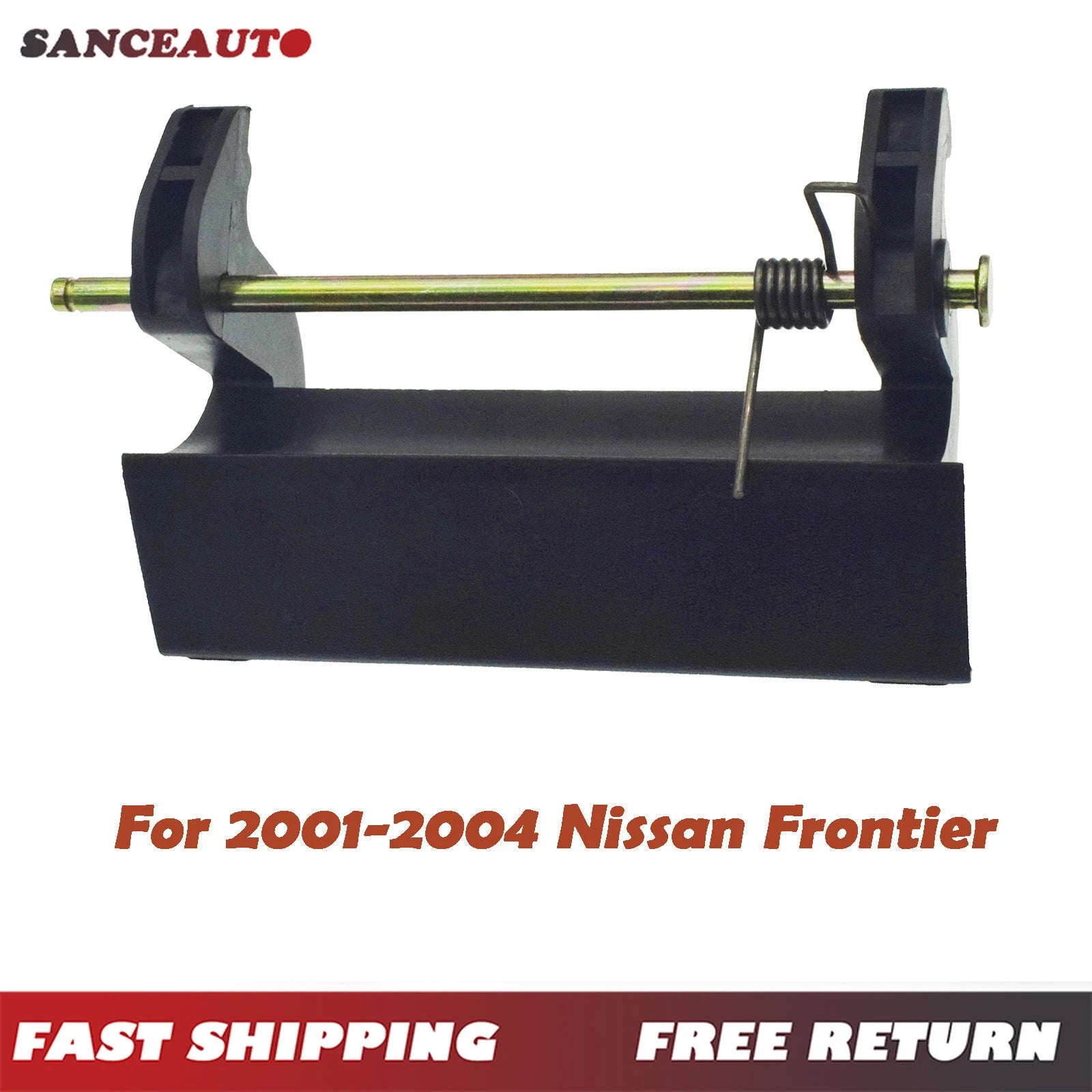 Tailgate Handle Lever Liftgate Rear Cargo Gate Black For Nissan Frontier 01-04 6B93BC-57