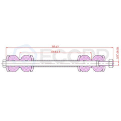 ECCPP 6 pieces Complete Front Suspension Kit Fit for Chevrolet Tahoe 2007-2014 KOEEP