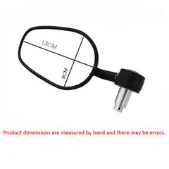 Motorcycle 7/8'' Handle Bar End Rear View Side Mirrors for Honda Yamaha Kawasaki