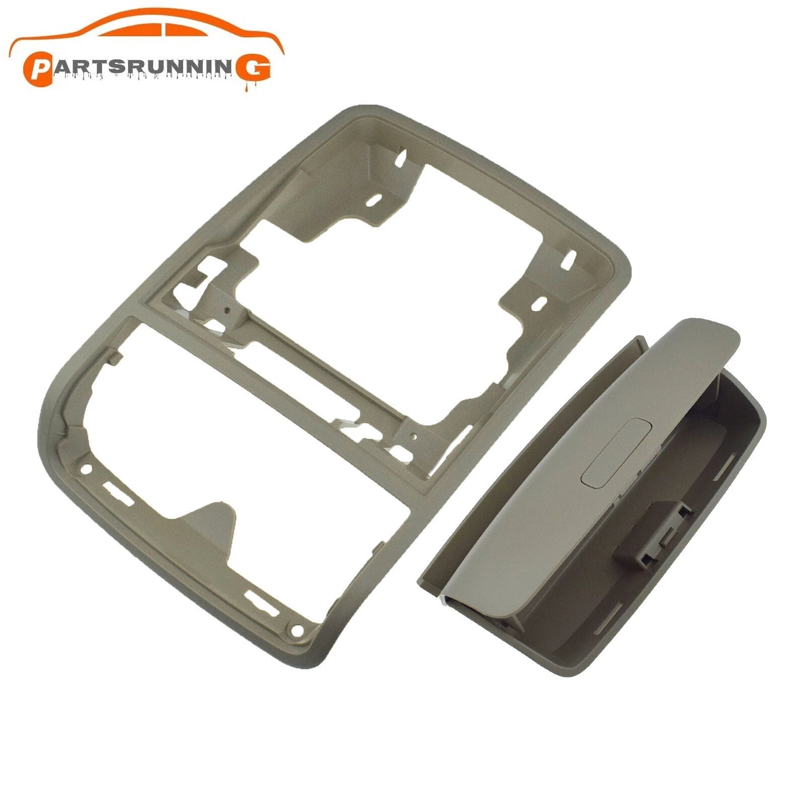 Beige Sun Glasses Case Holder Storage Box &Frame For VW Tiguan Golf MK5 Jetta 5 6B93BC-57