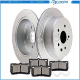 Rear Ceramic Brake Pads And Rotors For 2006 2007 2008 2009 2010-2012 Lexus IS250 6B93BC-57