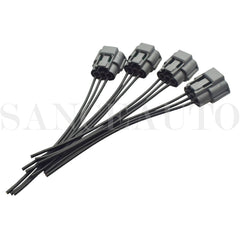 4PCS Ignition Coil Connector Plug For Nissan Altima Sentra 2.5L 22448JA10A 6B93BC-57