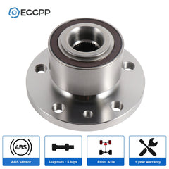 1Pc Wheel Hub Bearing Front For 2011 2012 2013 2014 2015 Volvo S60 S80 XC60 XC70 6B93BC-57