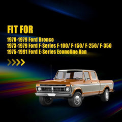 For 73-79 Ford F100/F150/F250/F350 Front Rear Bumper Side Marker Light Housings 6B93BC-57